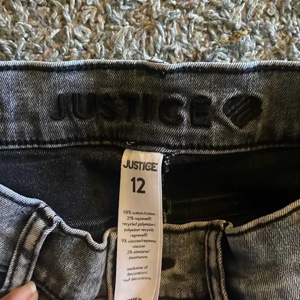 Justice gray washed